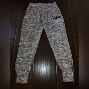 Limited too black white jogger sweatpants 6x girls clothes outfit pants